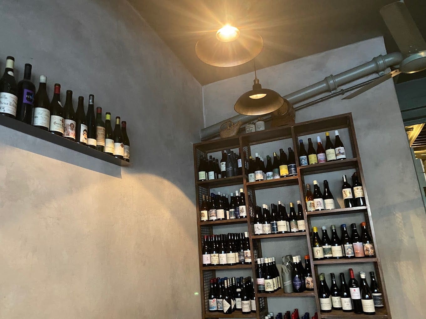 Photo of Wall of wines at Publik Wine Bar