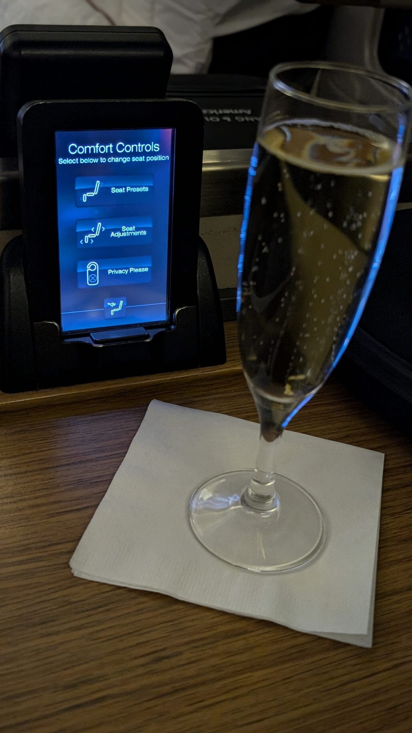 Photo of glass of champagne