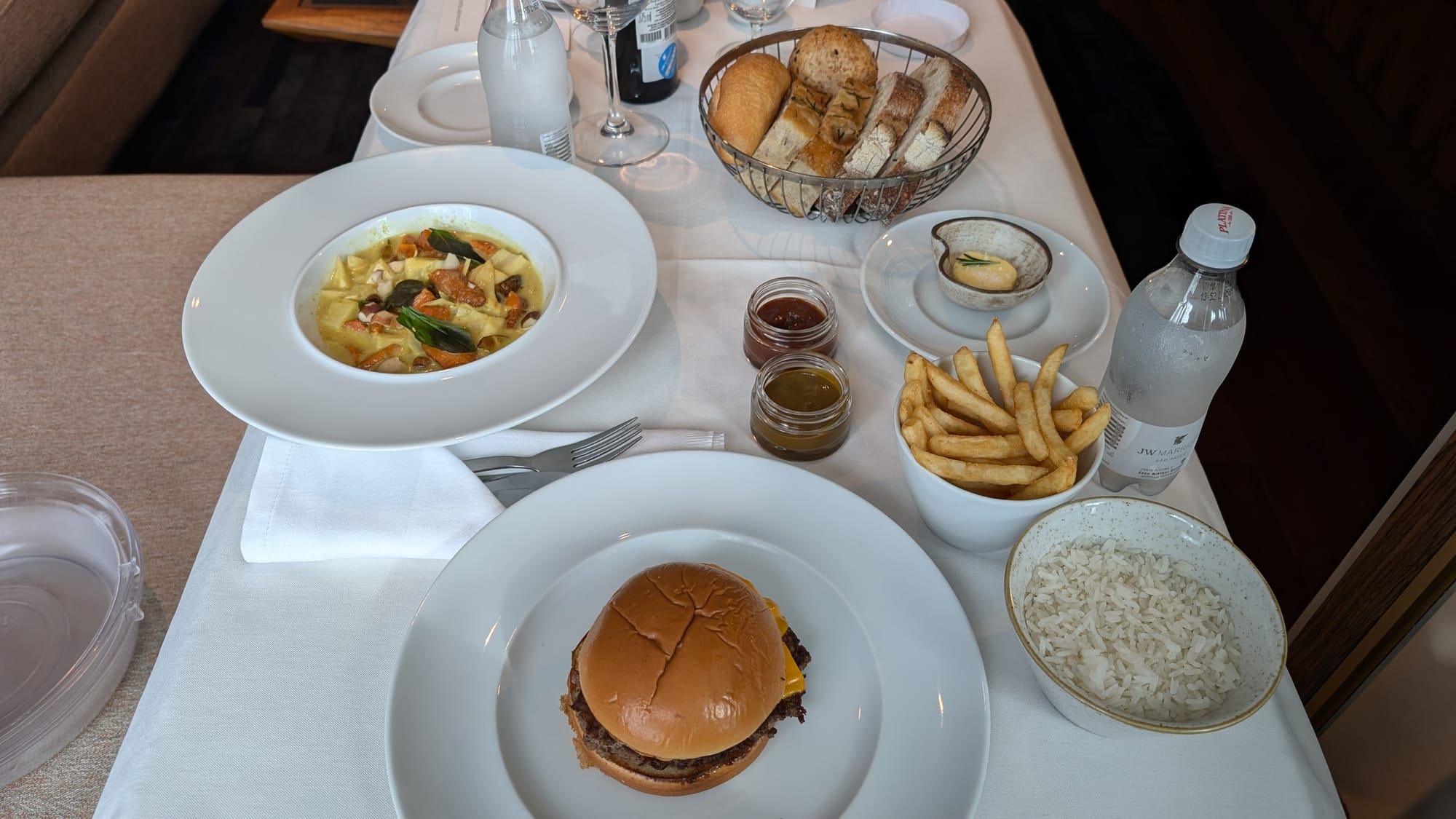 photo of room service order