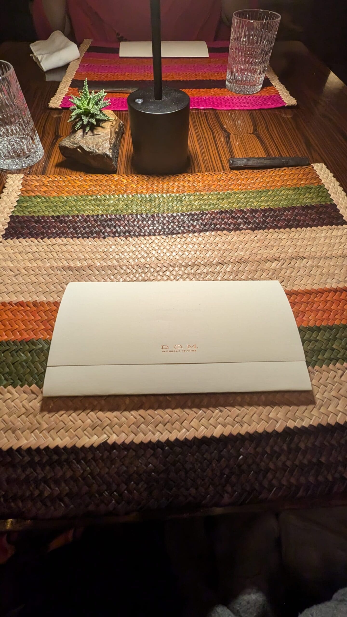 a white envelope on a table