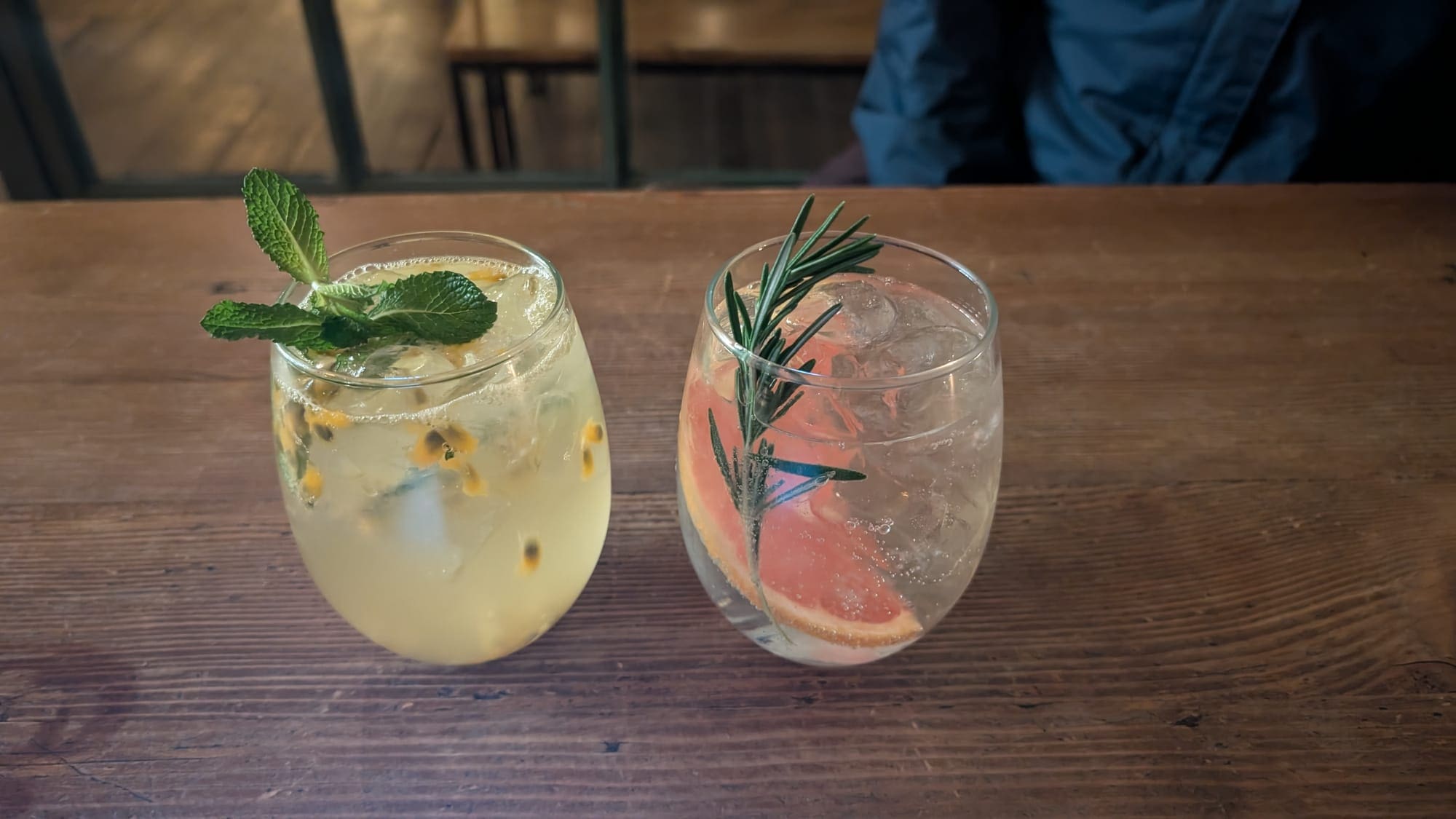 Special drinks one of which featured passionfruit from The Gin Bar - Source: You Are Travel