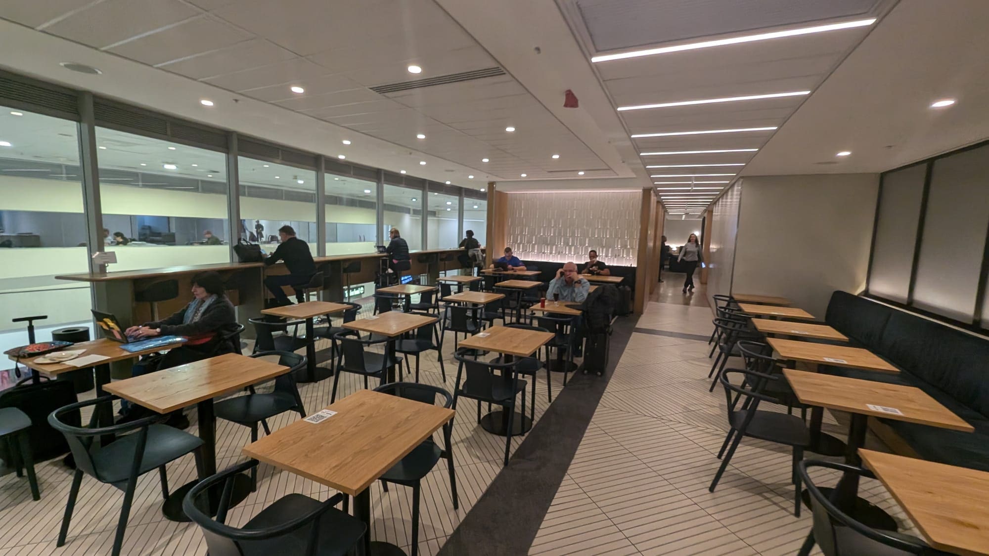 Photo of seating area near the food - Source: You Are Travel