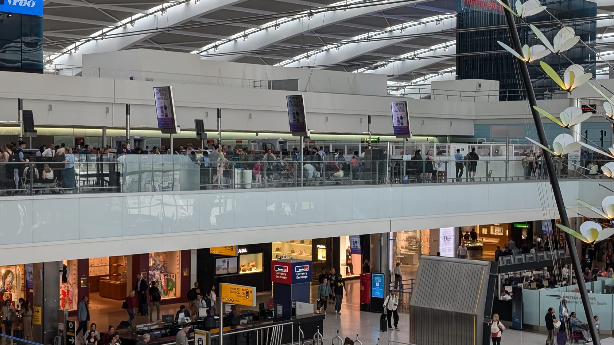 a group of people in a building