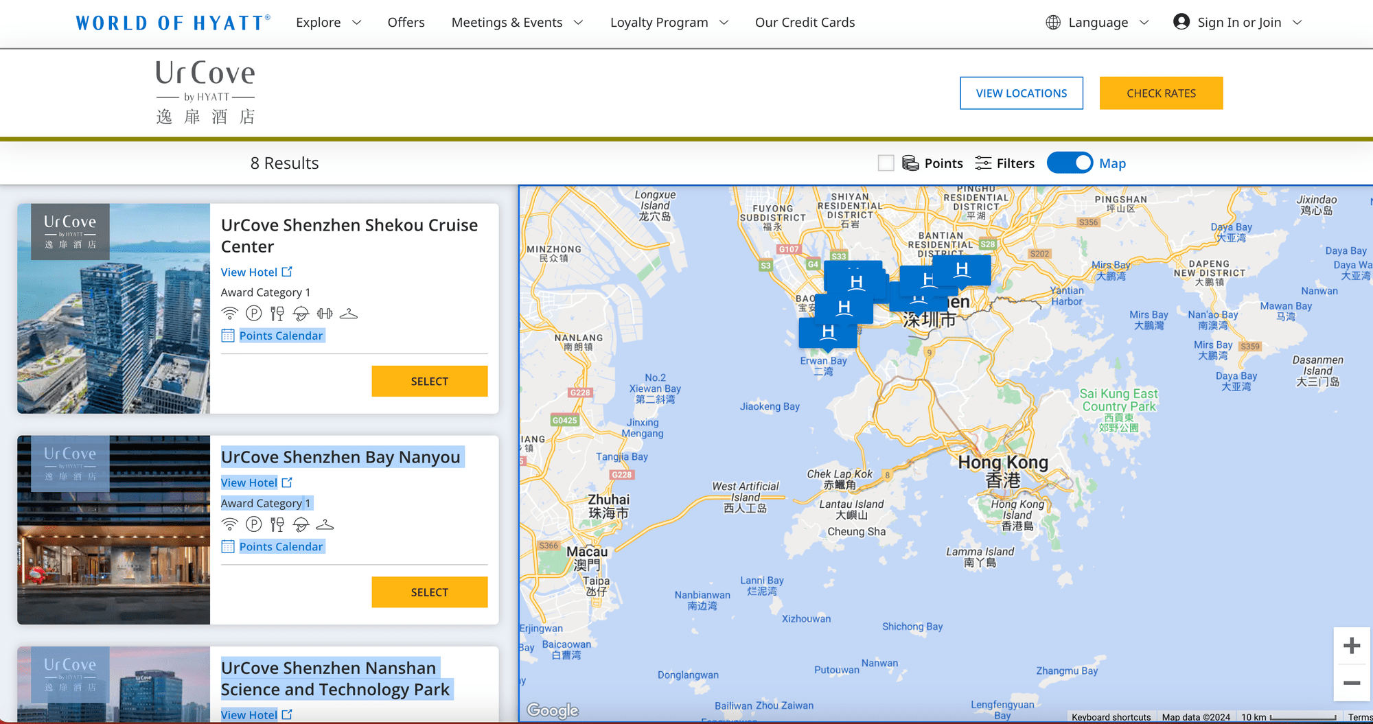 a screenshot of a map