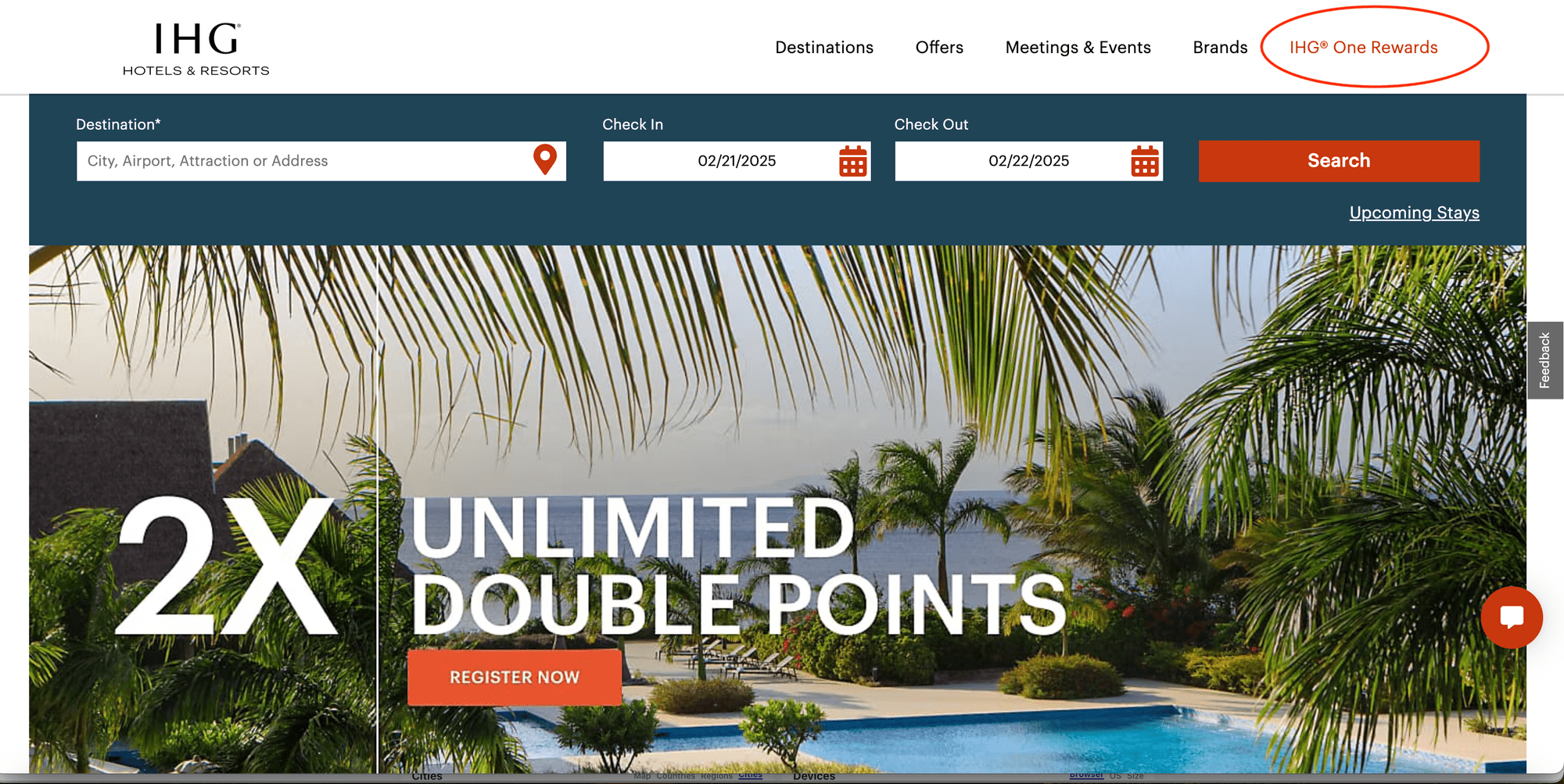 a screenshot of a hotel