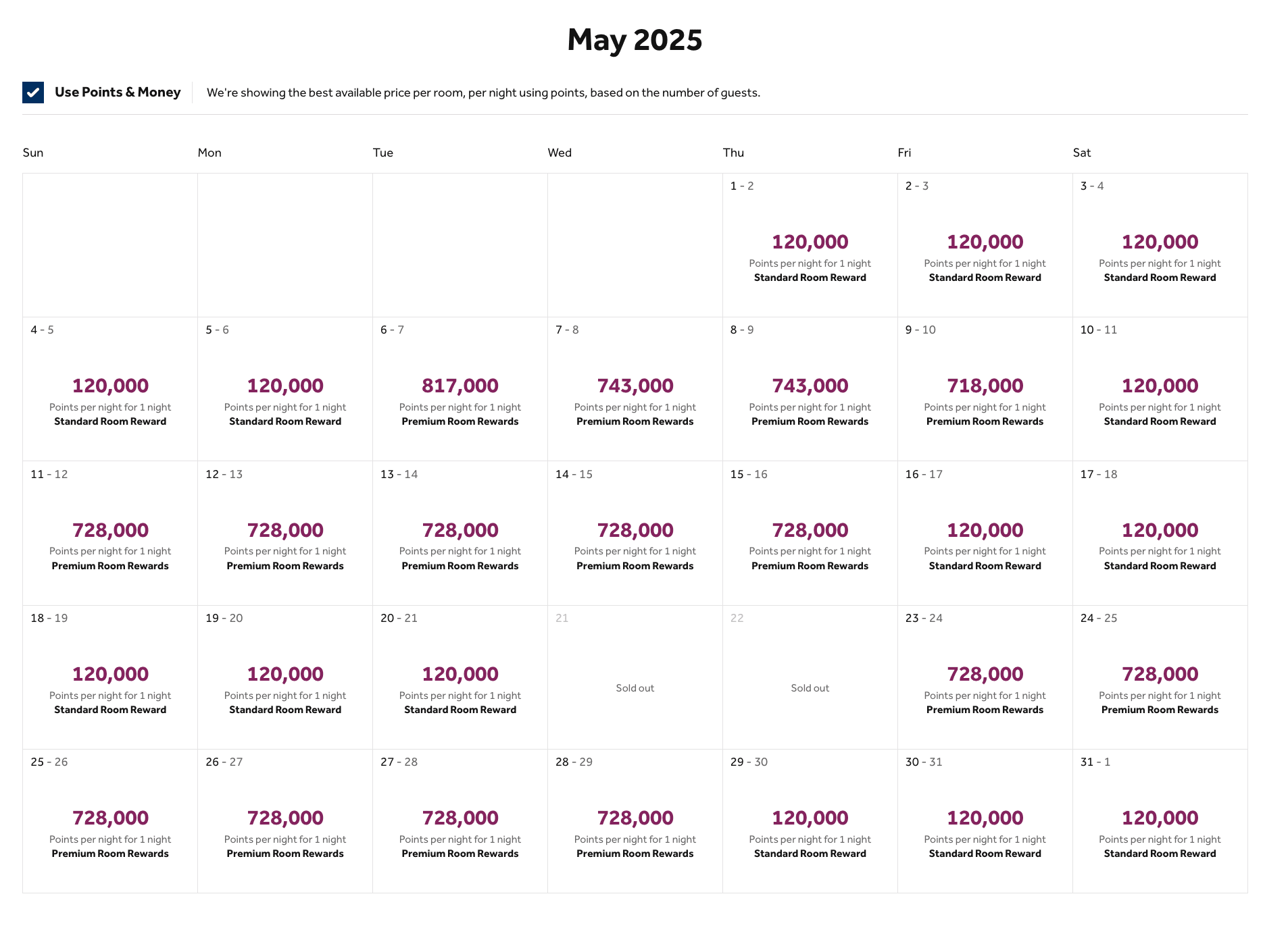 a calendar with numbers and a few red text