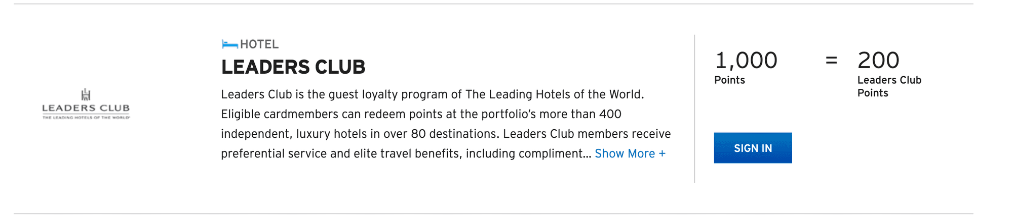 Citi is a transfer partner to LHW - Source: Citi
