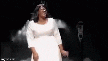 a woman in a white dress