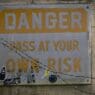 a sign on a wall