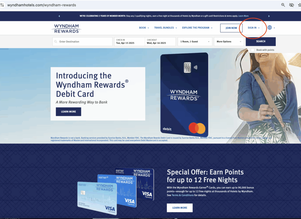 a screenshot of a credit card
