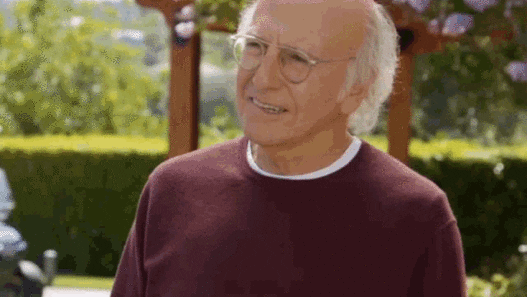 a man in a red sweater