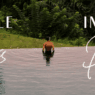 a man in a pool