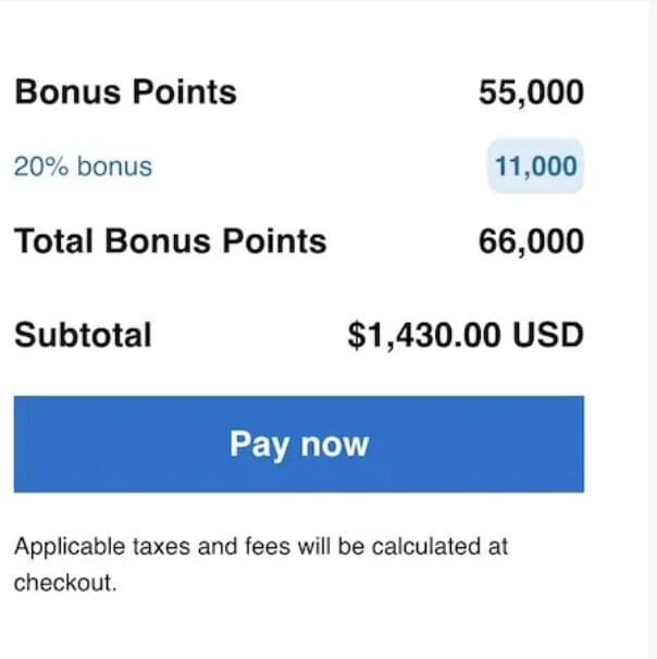 a screenshot of a payout