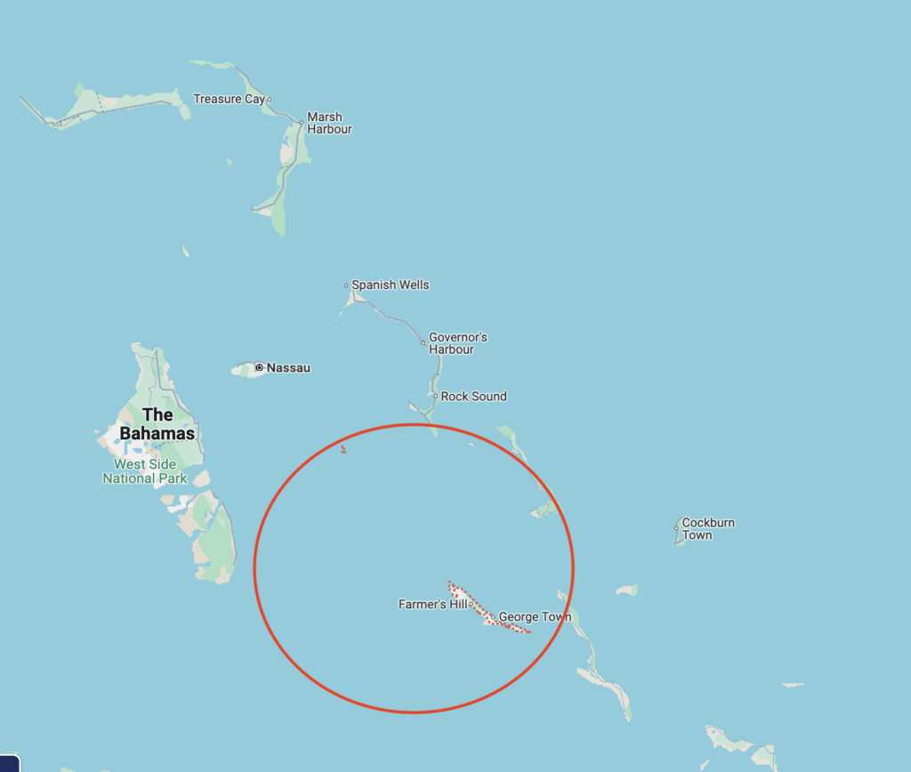 a map of the islands