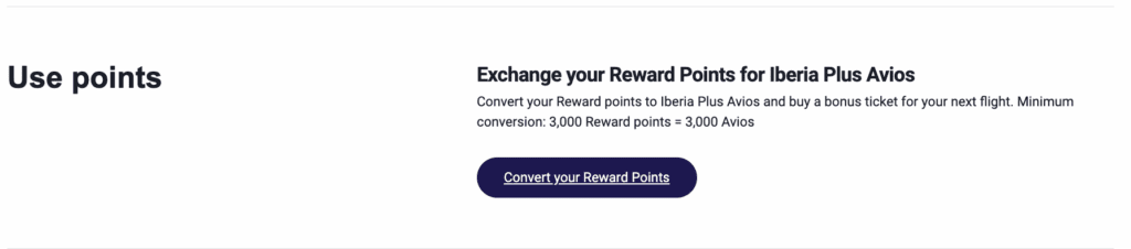 a screenshot of a reward points