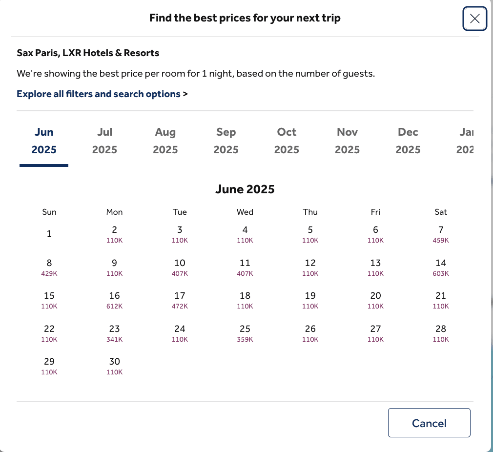a screenshot of a calendar