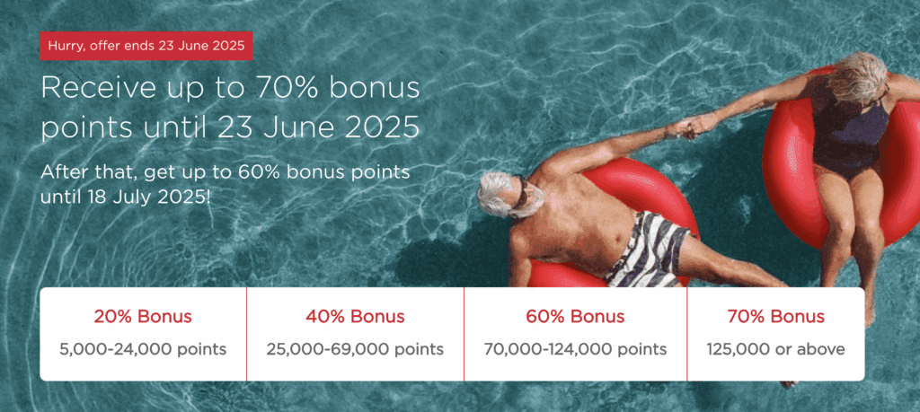 a man floating on a raft in a pool