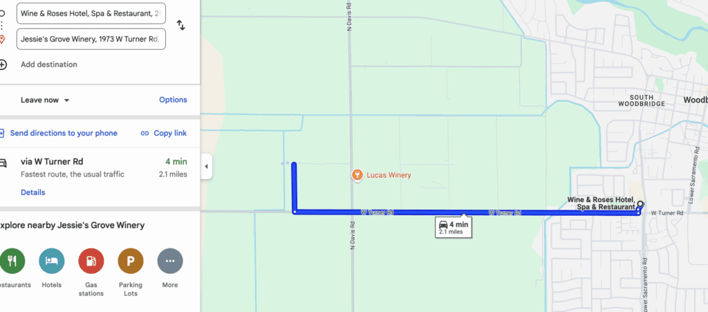 a map with a blue line