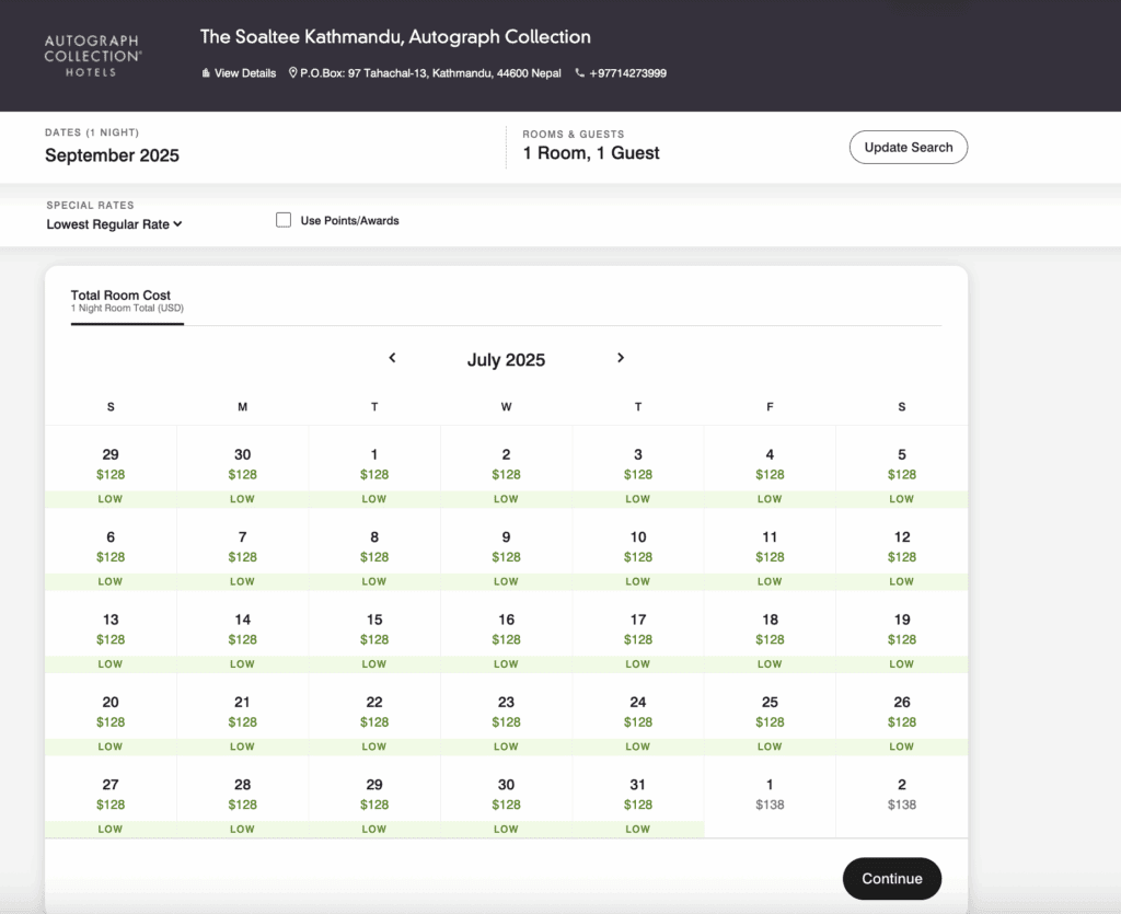 a screenshot of a calendar