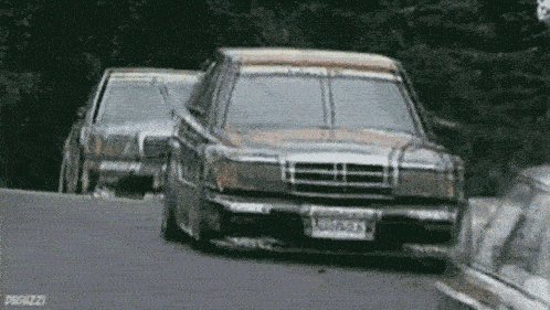 a car on the road