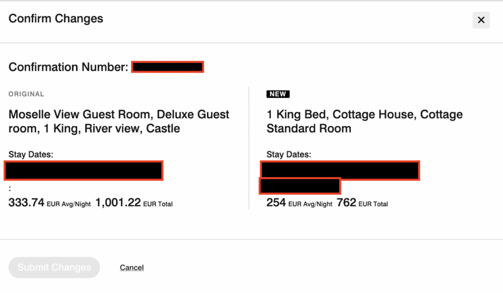 a screenshot of a hotel