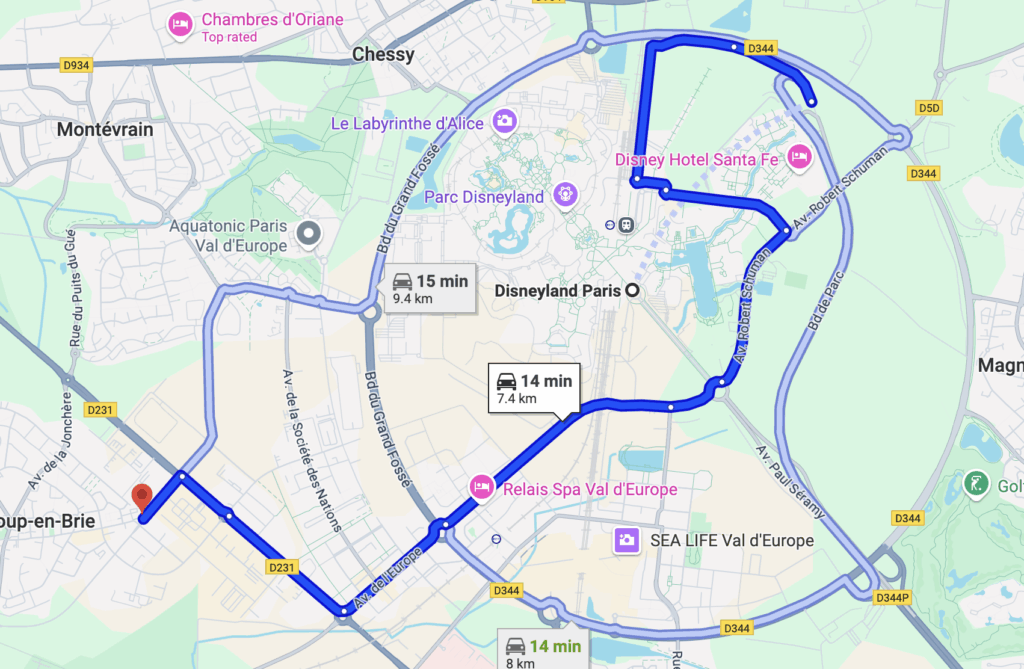 a map of a city
