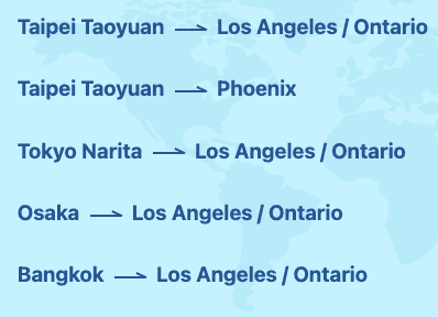 a map with different cities