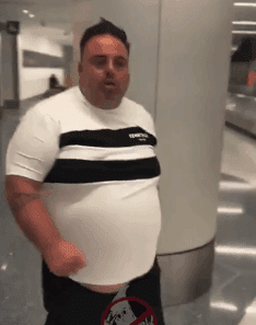 a man in a white shirt