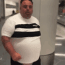 a man in a white shirt