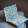 a passport with stamps on it