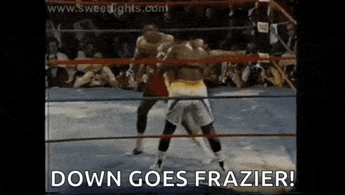 a man in a boxing ring