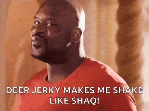 a man in a red shirt