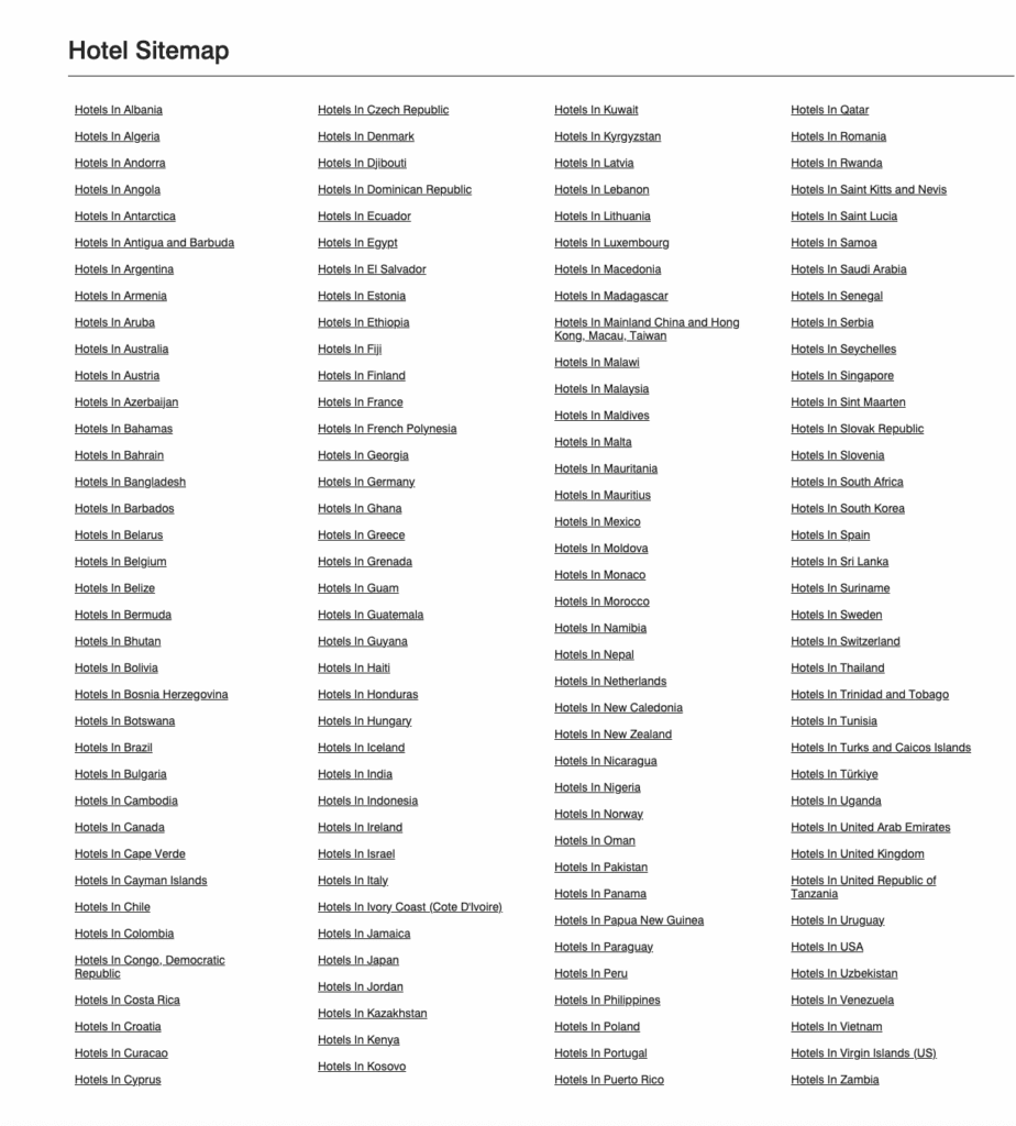 a list of names and numbers