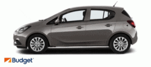 a side view of a car