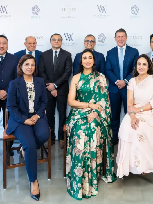 a group of people posing for a photo