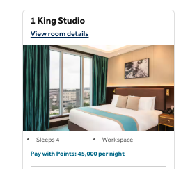a screenshot of a hotel room