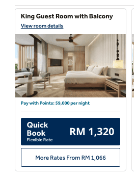 a screenshot of a hotel room