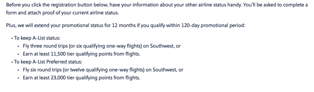 a white text on a blue background