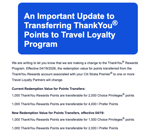 a blue and white card with white text