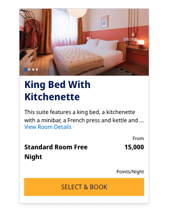 a screenshot of a hotel room