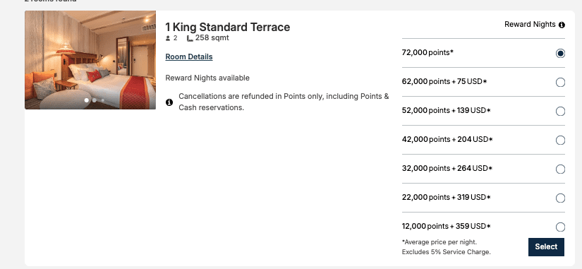 a screenshot of a hotel